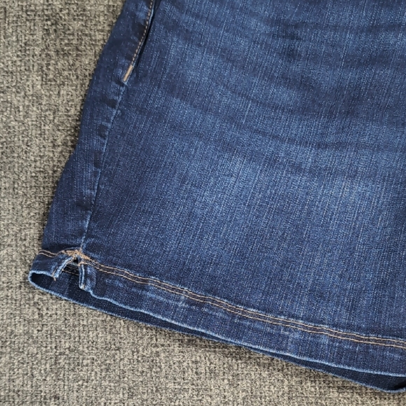 Maurices Dark Blue Denim Shorts - Picture 6 of 6